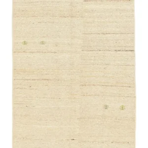 Gabbeh-teppe - persisk - 140 x 95 cm - beige