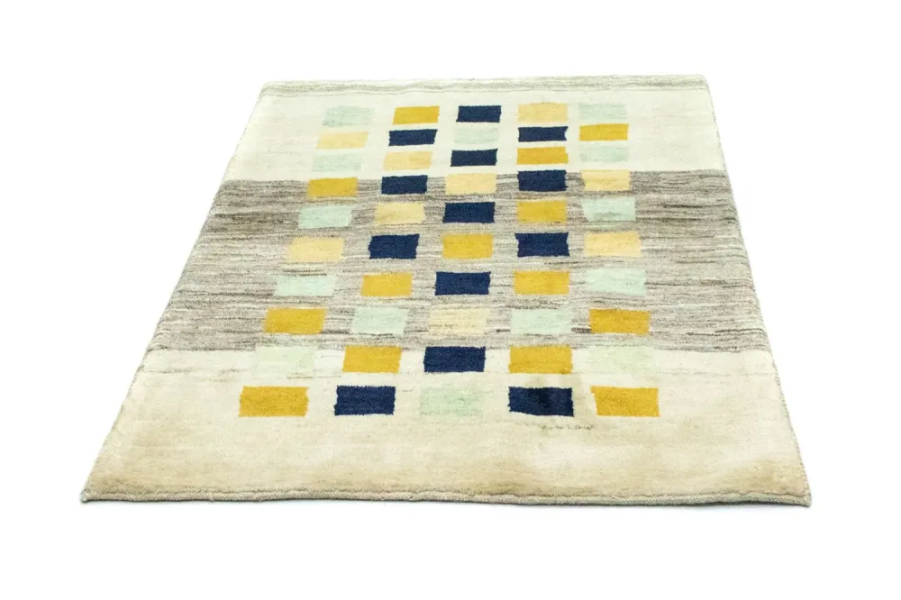Gabbeh-teppe - persisk - 140 x 98 cm - farget