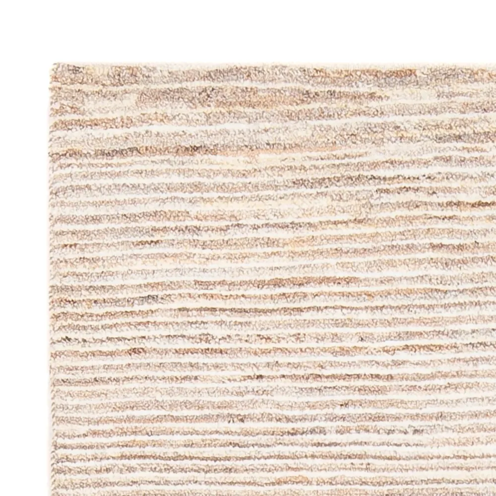 Gabbeh-teppe - persisk - 142 x 98 cm - lys beige