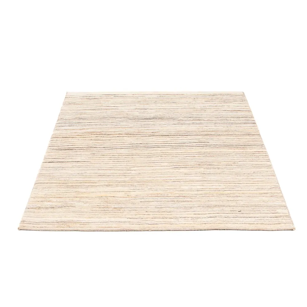 Gabbeh-teppe - persisk - 142 x 98 cm - lys beige