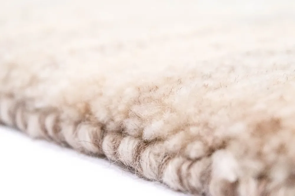 Gabbeh-teppe - persisk - 143 x 105 cm - beige