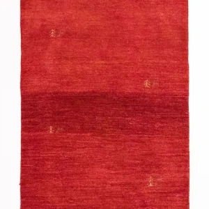Gabbeh-teppe - persisk - 145 x 100 cm - rød