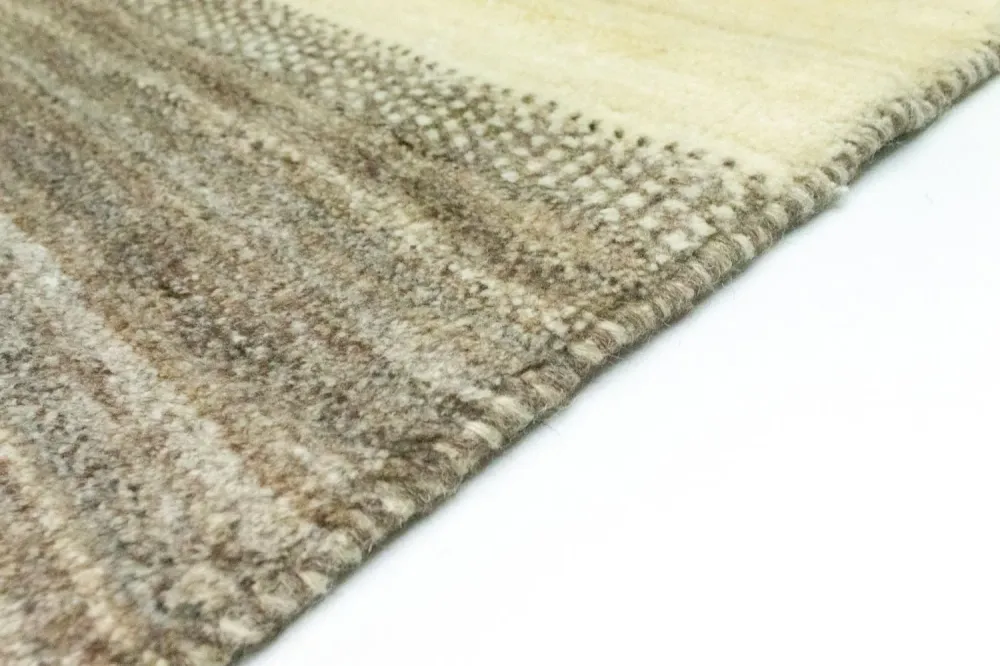 Gabbeh-teppe - persisk - 145 x 100 cm - beige