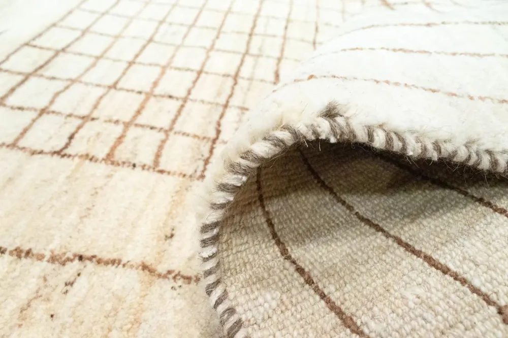 Gabbeh-teppe - persisk - 145 x 100 cm - beige
