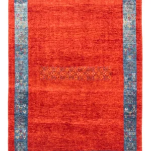 Gabbeh-teppe - persisk - 145 x 101 cm - rød