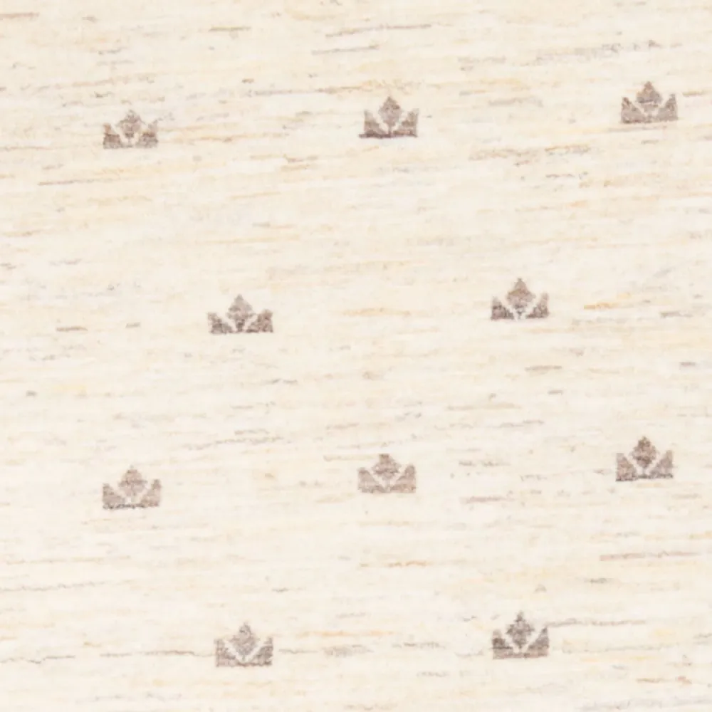 Gabbeh-teppe - persisk - 145 x 96 cm - lys beige