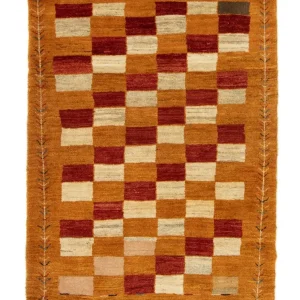 Gabbeh-teppe - persisk - 146 x 103 cm - flerfarget