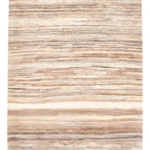 Gabbeh-teppe - persisk - 146 x 106 cm - mørk beige