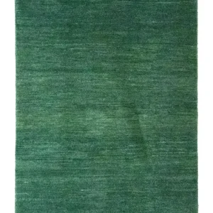 Gabbeh-teppe - persisk - 146 x 98 cm - grønn