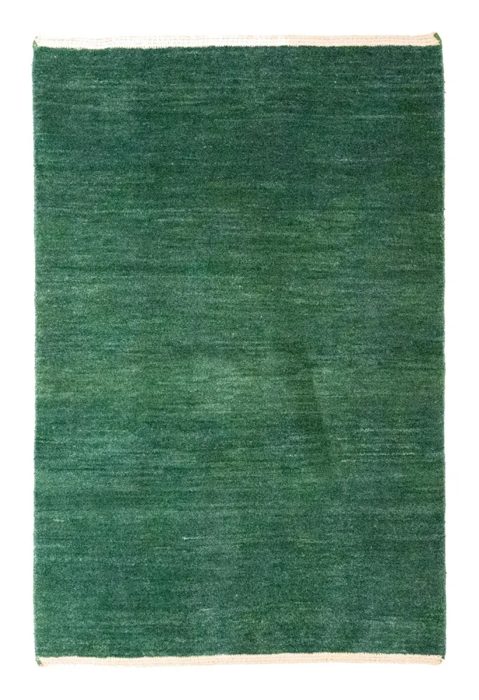 Gabbeh-teppe - persisk - 146 x 98 cm - grønn
