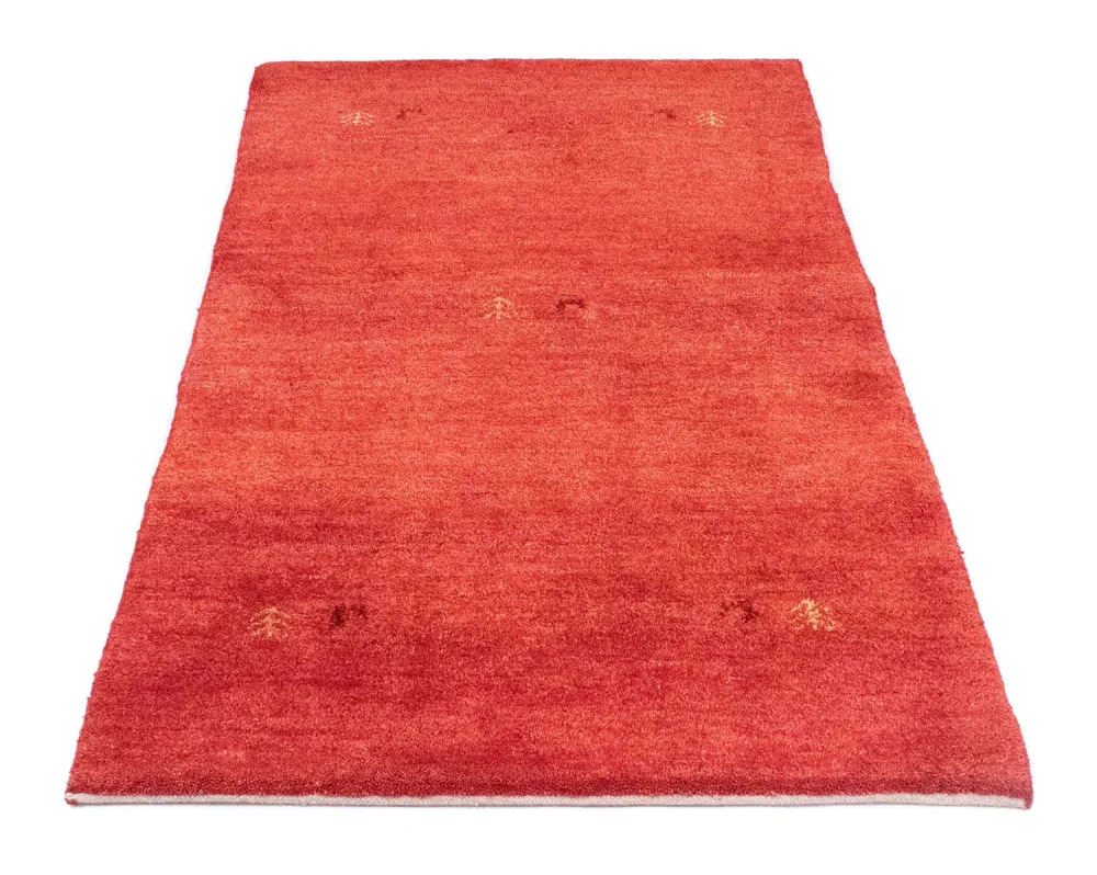 Gabbeh-teppe - persisk - 147 x 94 cm - oransje