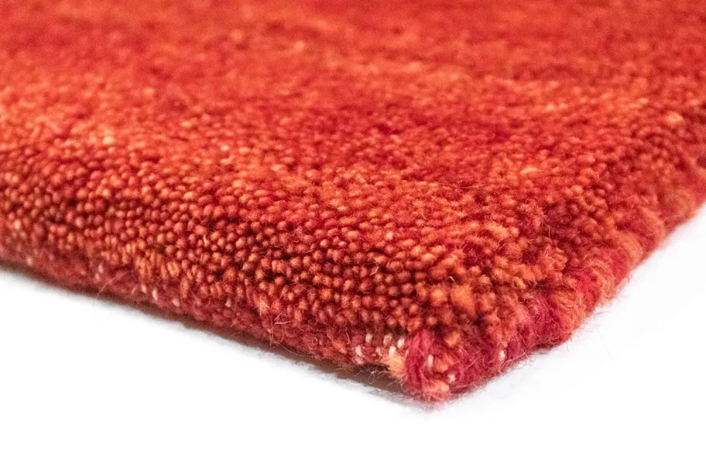 Gabbeh-teppe - persisk - 148 x 101 cm - oransje