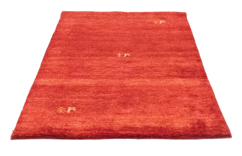 Gabbeh-teppe - persisk - 148 x 101 cm - oransje