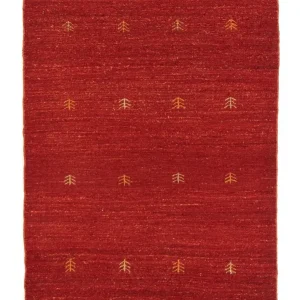 Gabbeh-teppe - persisk - 148 x 104 cm - rød