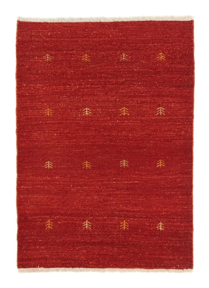 Gabbeh-teppe - persisk - 148 x 104 cm - rød