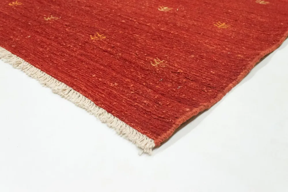 Gabbeh-teppe - persisk - 148 x 104 cm - rød