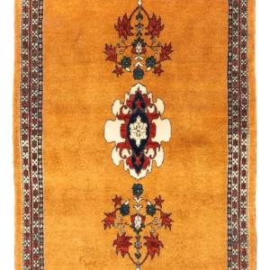 Gabbeh-teppe - persisk - 148 x 105 cm - gull