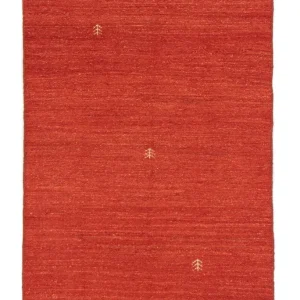 Gabbeh-teppe - persisk - 149 x 93 cm - rød