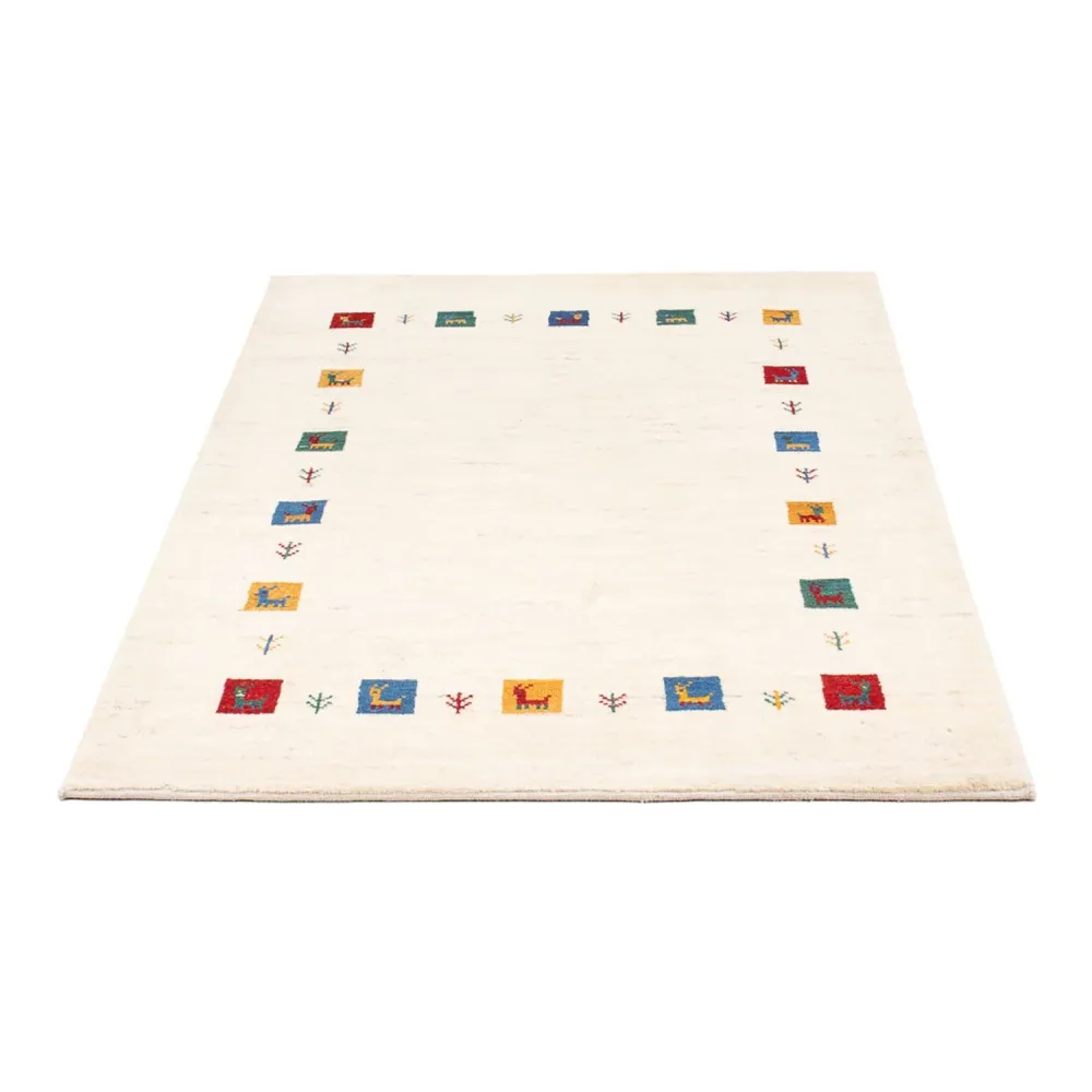 Gabbeh-teppe - persisk - 151 x 100 cm - flerfarget