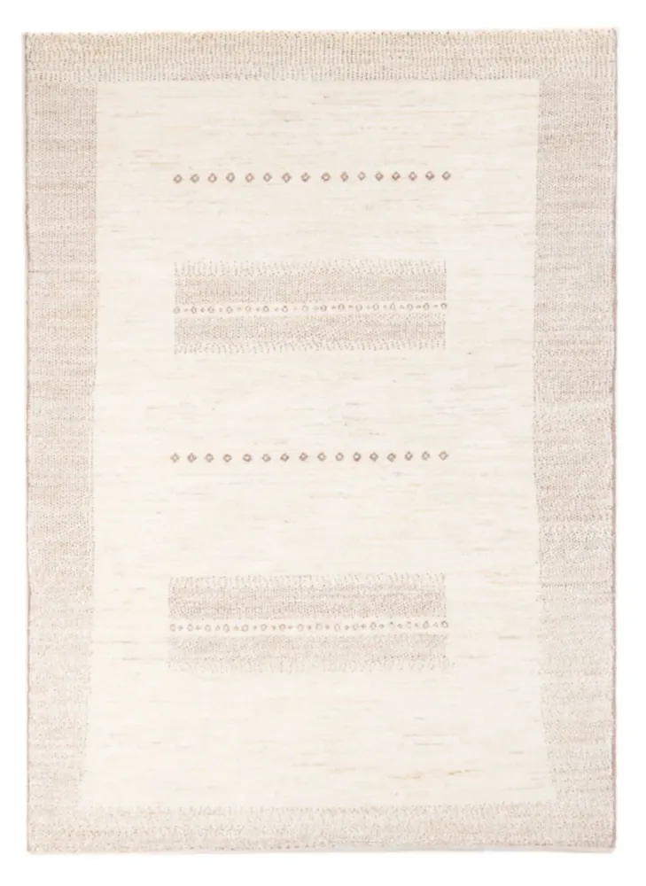 Gabbeh-teppe - persisk - 151 x 100 cm - lys beige