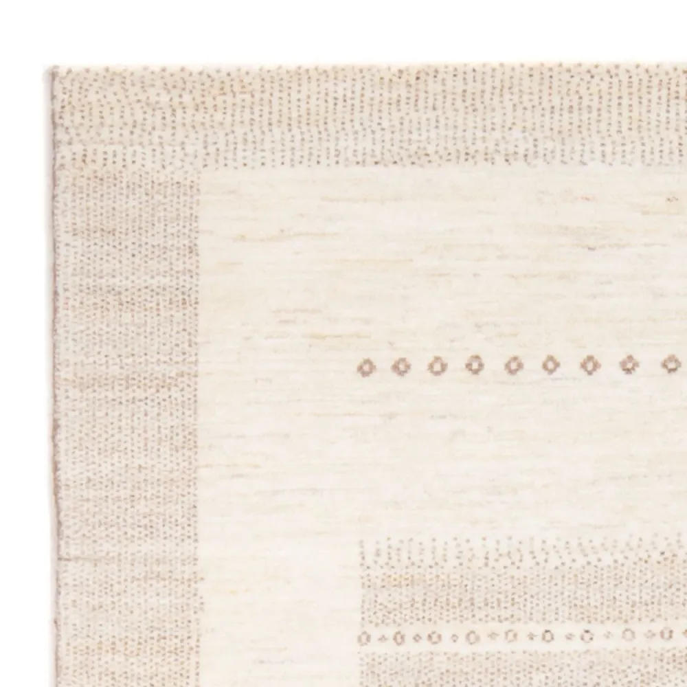 Gabbeh-teppe - persisk - 151 x 100 cm - lys beige