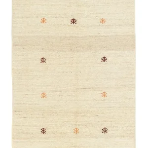 Gabbeh-teppe - persisk - 151 x 103 cm - beige