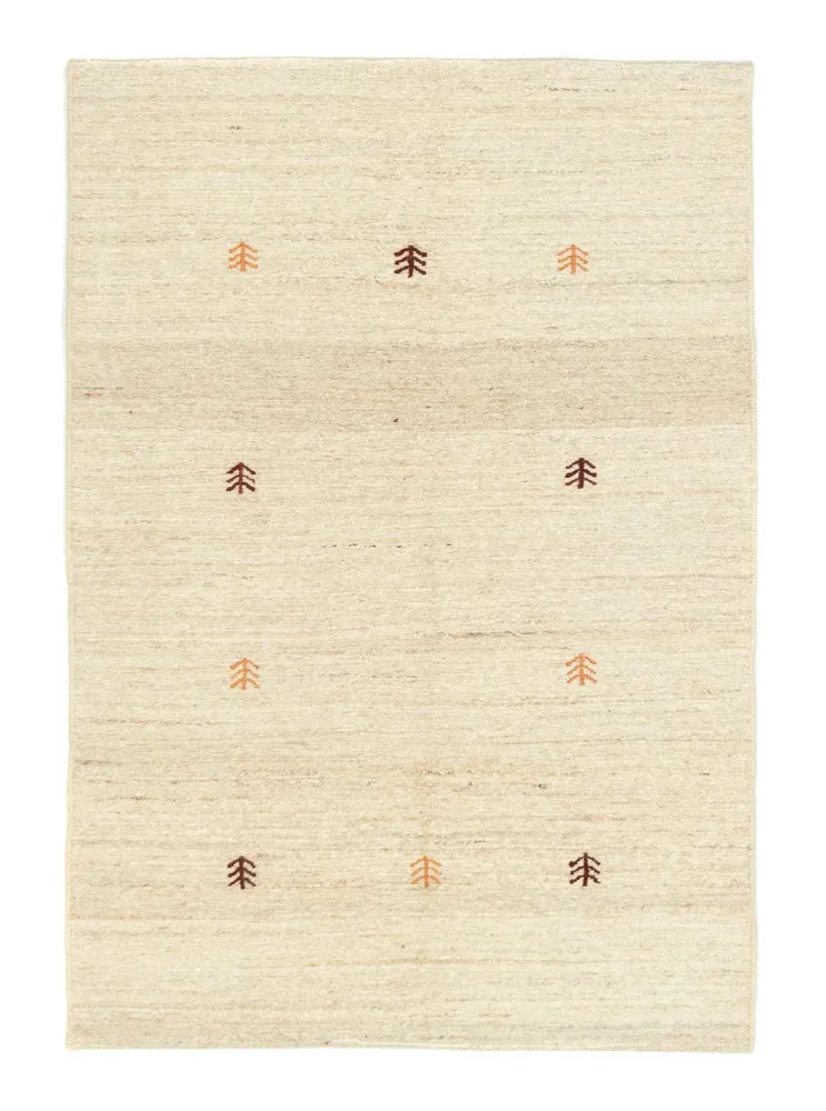 Gabbeh-teppe - persisk - 151 x 103 cm - beige