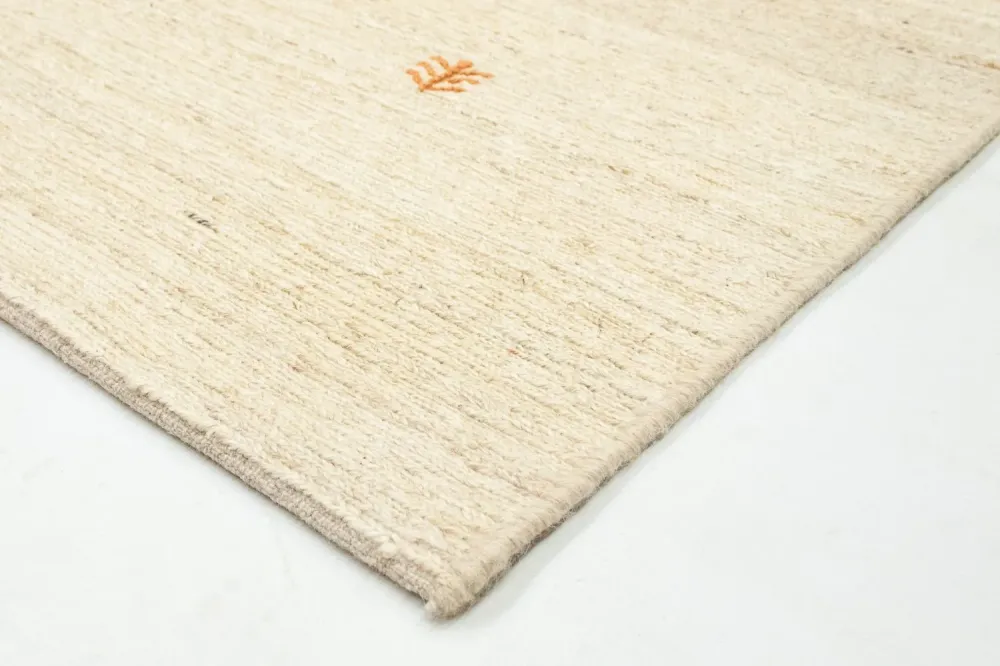 Gabbeh-teppe - persisk - 151 x 103 cm - beige