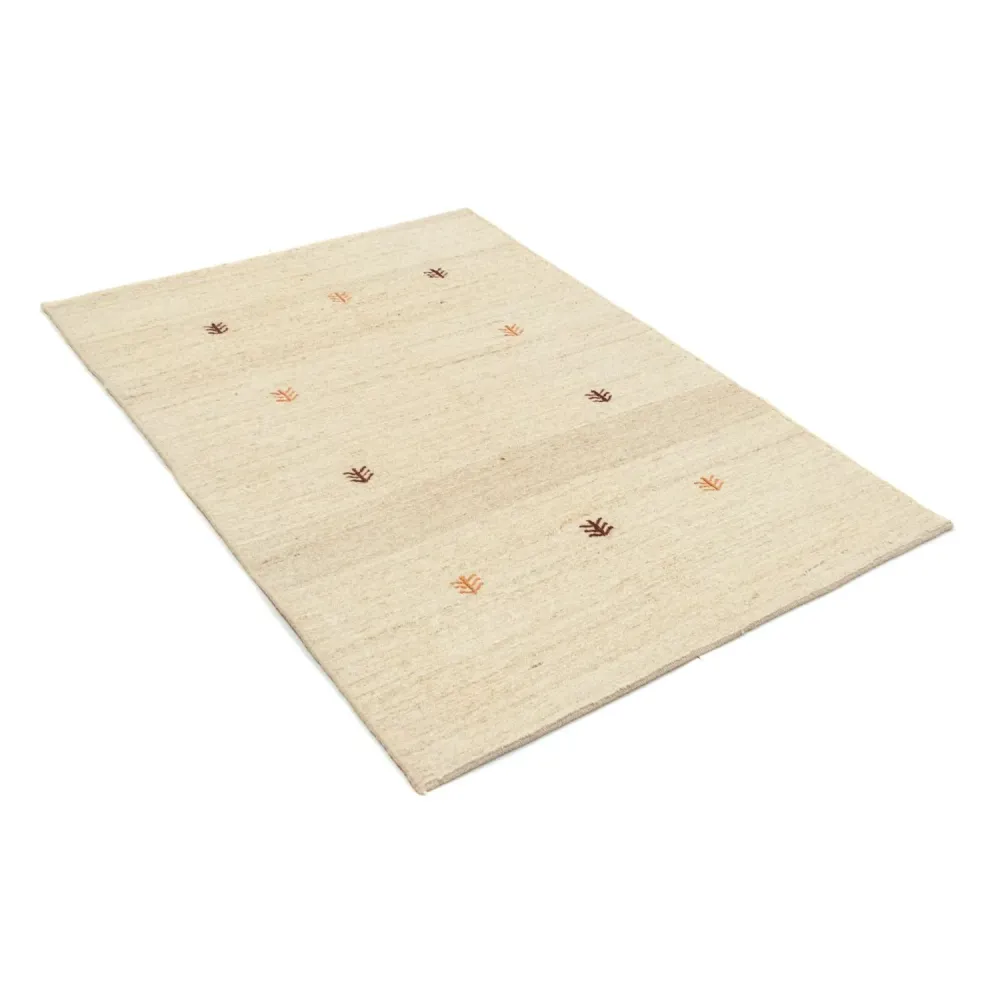 Gabbeh-teppe - persisk - 151 x 103 cm - beige