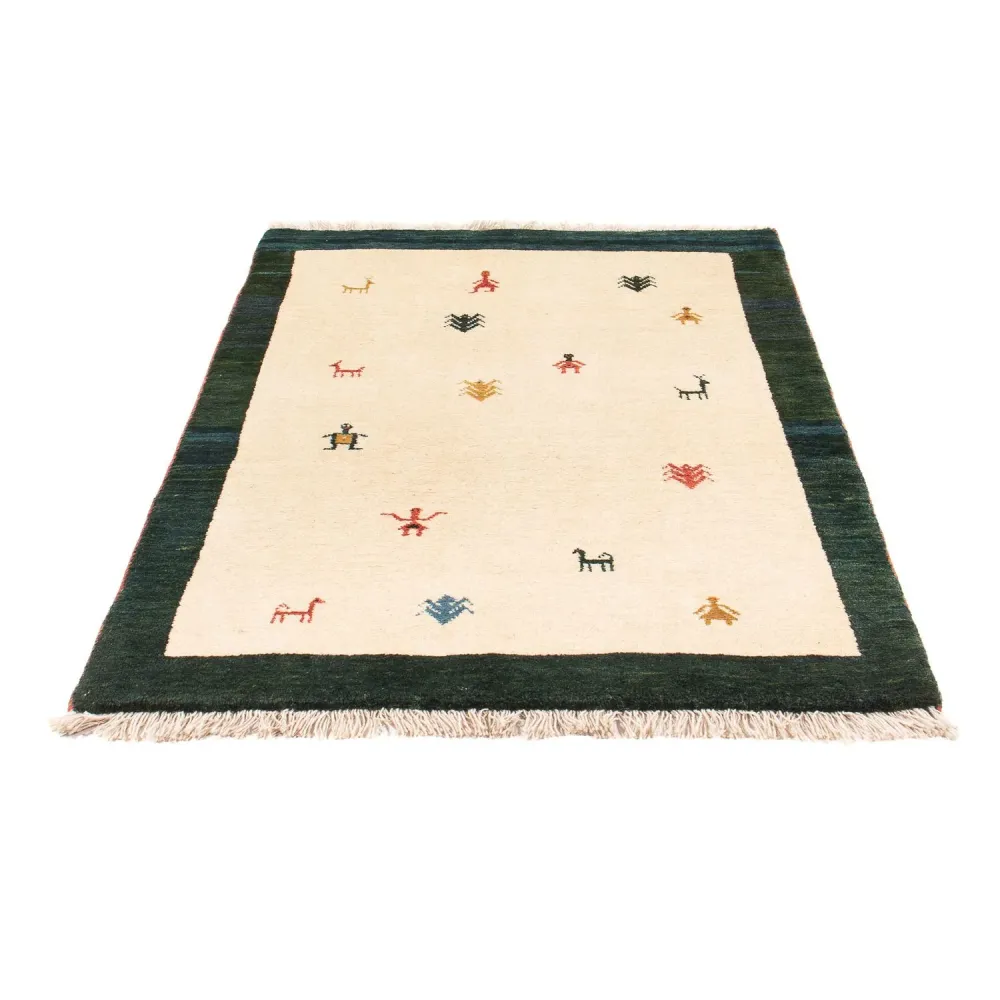 Gabbeh-teppe - persisk - 152 x 100 cm - flerfarget