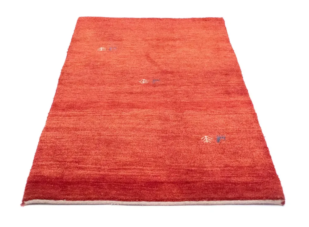 Gabbeh-teppe - persisk - 154 x 96 cm - oransje