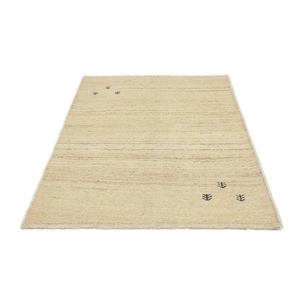 Gabbeh-teppe - persisk - 157 x 110 cm - beige