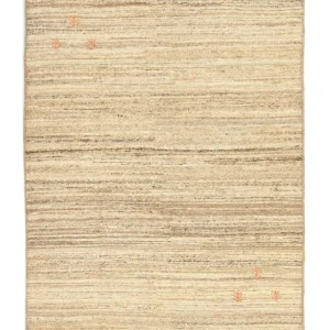 Gabbeh-teppe - persisk - 166 x 118 cm - beige