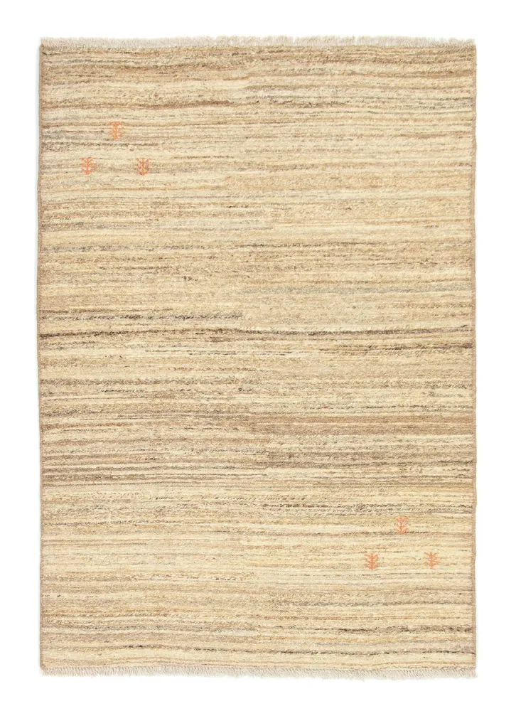 Gabbeh-teppe - persisk - 166 x 118 cm - beige