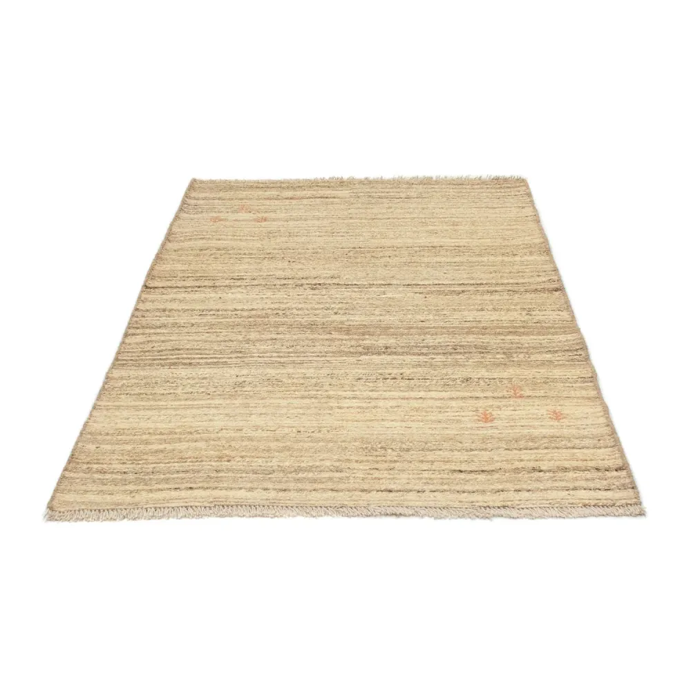 Gabbeh-teppe - persisk - 166 x 118 cm - beige