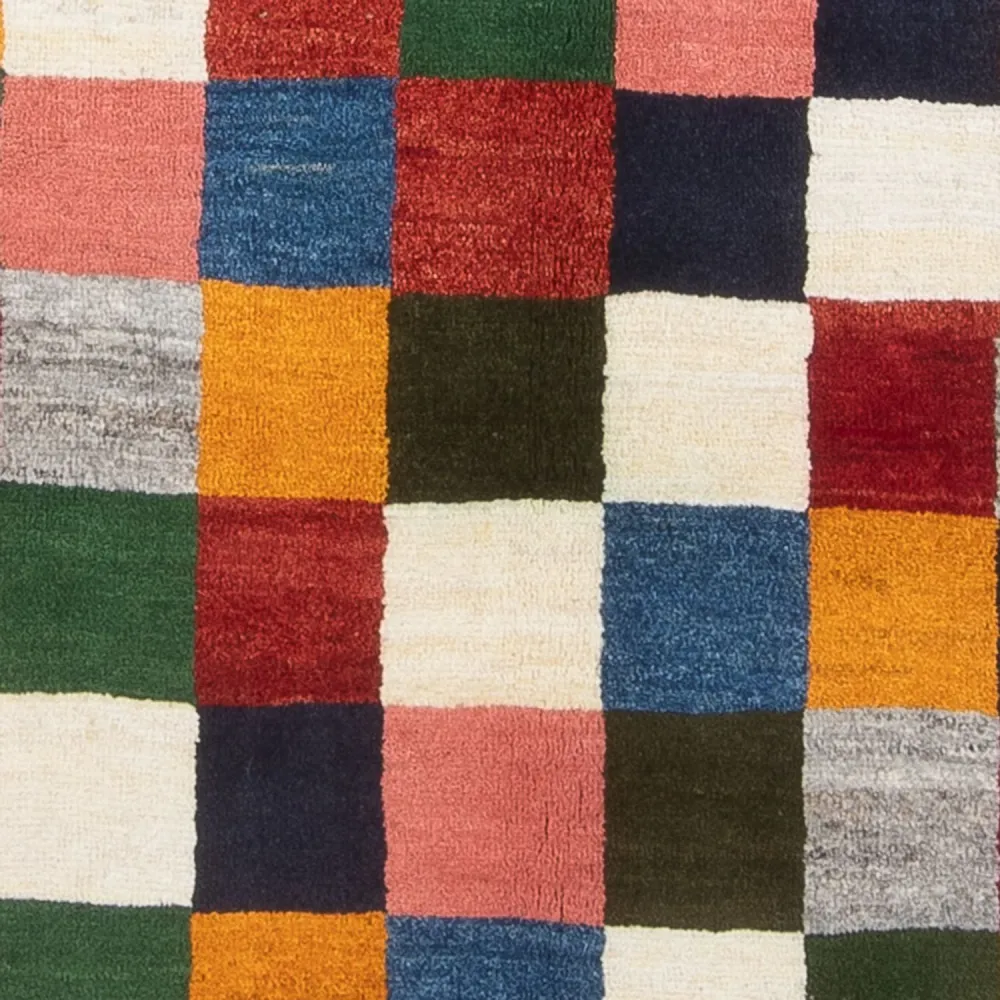Gabbeh-teppe - persisk - 167 x 121 cm - flerfarget