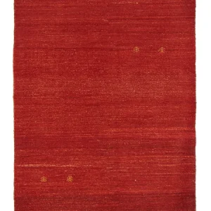 Gabbeh-teppe - persisk - 168 x 123 cm - rød