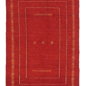 Gabbeh-teppe - persisk - 170 x 112 cm - rød