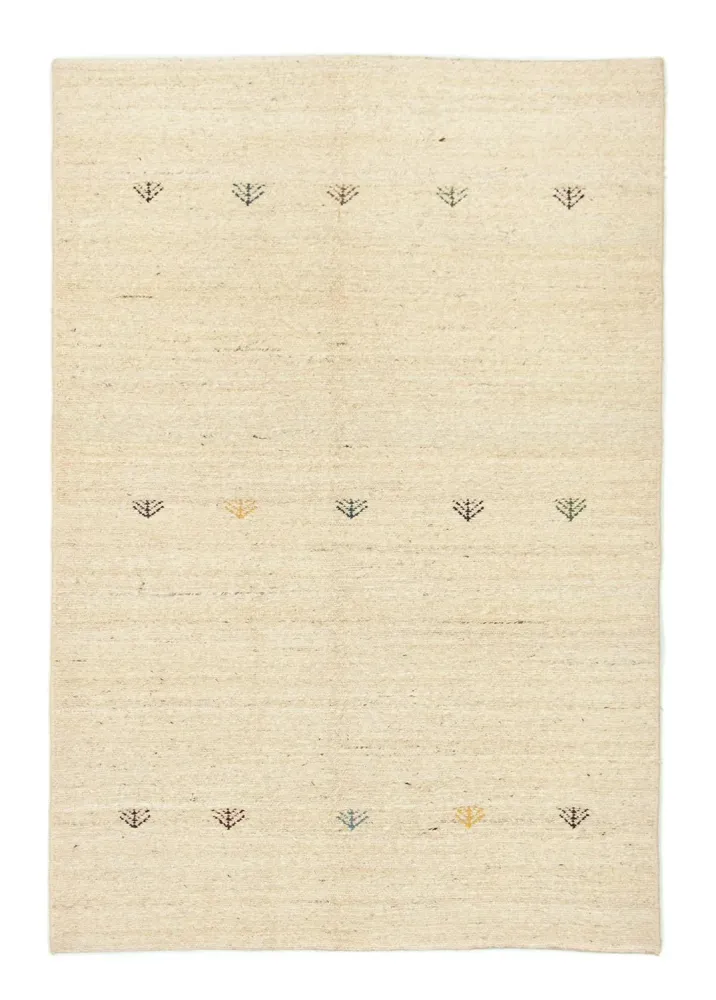 Gabbeh-teppe - persisk - 170 x 116 cm - beige