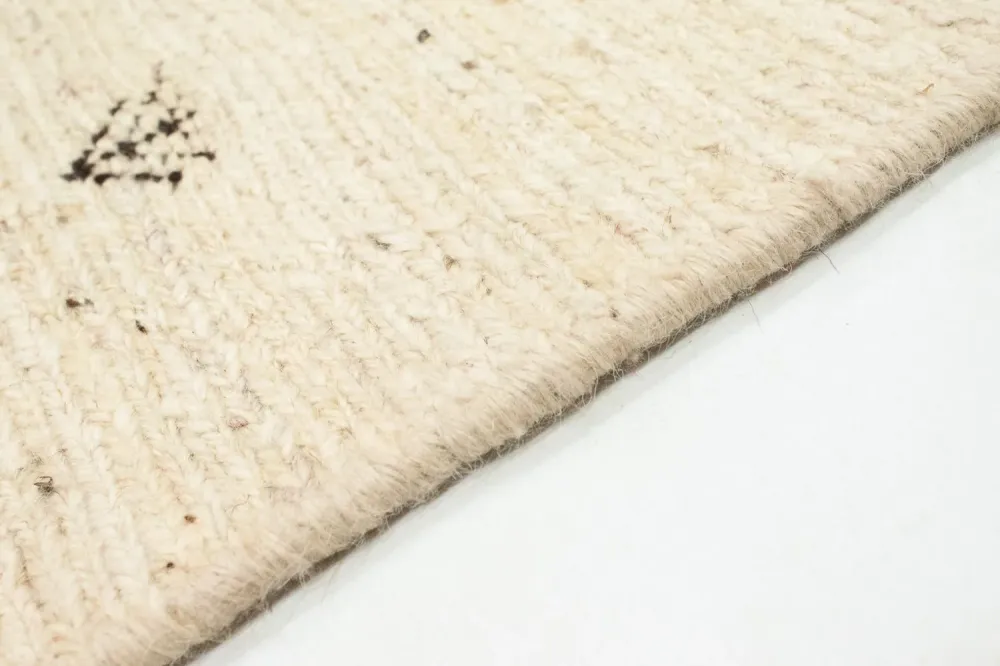 Gabbeh-teppe - persisk - 170 x 116 cm - beige