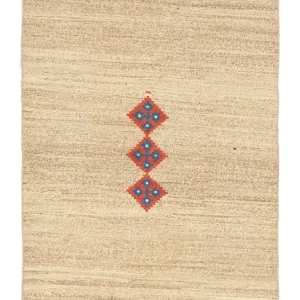 Gabbeh-teppe - persisk - 170 x 117 cm - beige