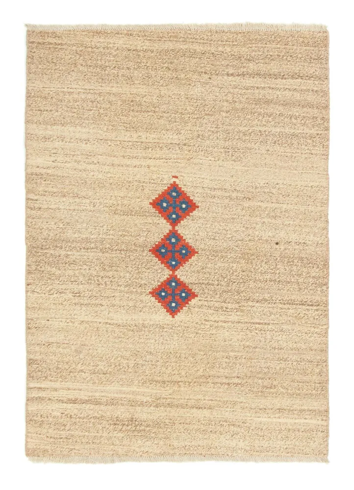 Gabbeh-teppe - persisk - 170 x 117 cm - beige