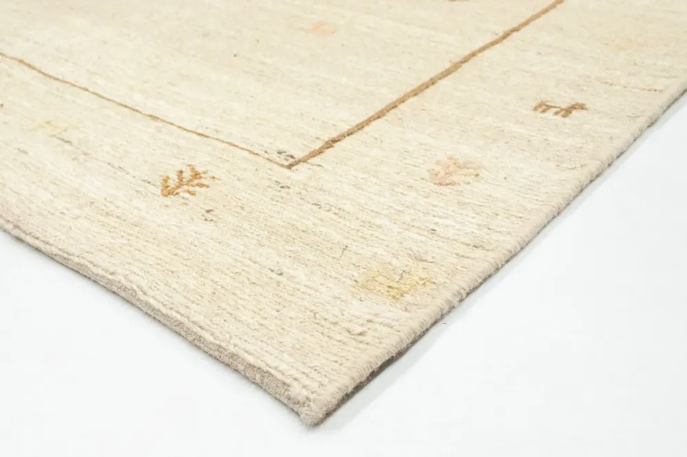 Gabbeh-teppe - persisk - 171 x 110 cm - beige