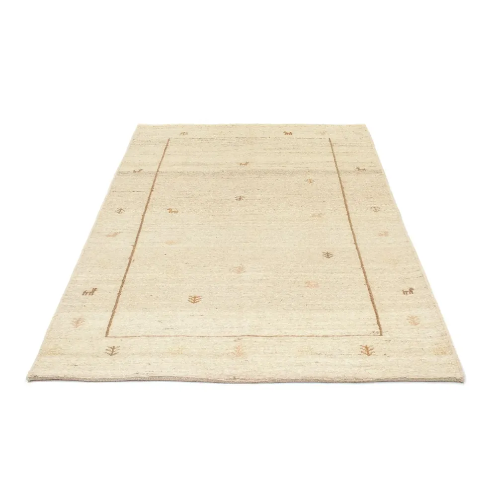 Gabbeh-teppe - persisk - 171 x 110 cm - beige