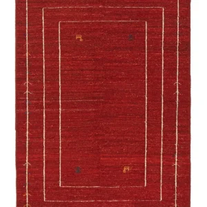 Gabbeh-teppe - persisk - 173 x 114 cm - rød