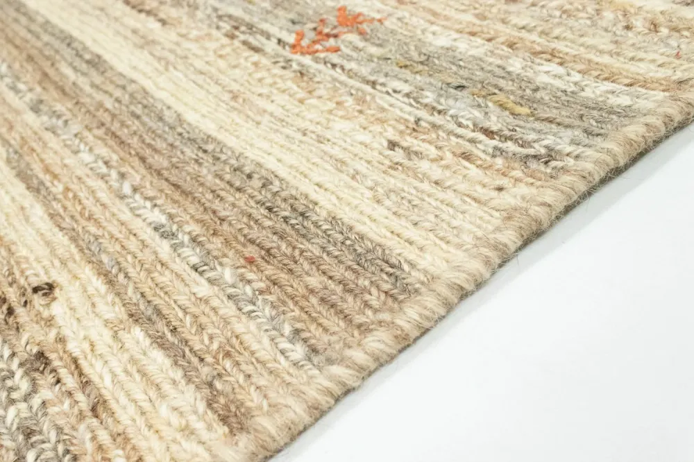 Gabbeh-teppe - persisk - 173 x 114 cm - beige