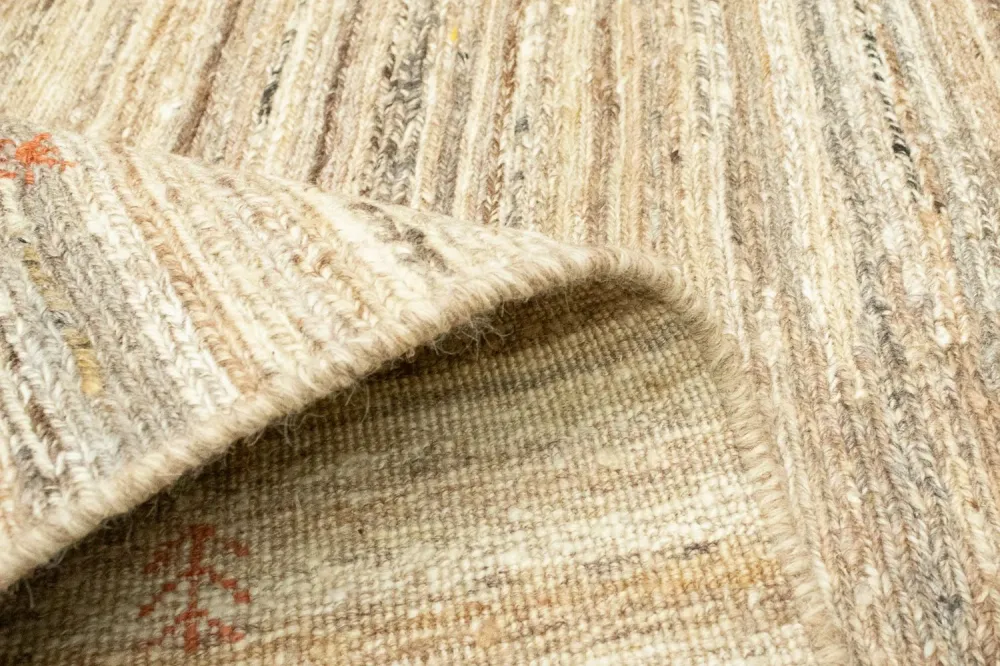 Gabbeh-teppe - persisk - 173 x 114 cm - beige