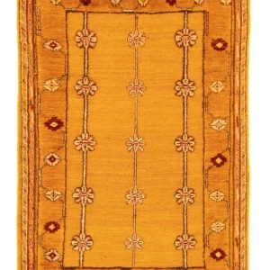 Gabbeh-teppe - persisk - 173 x 116 cm - gull