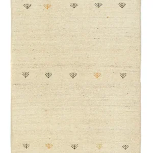 Gabbeh-teppe - persisk - 173 x 117 cm - beige