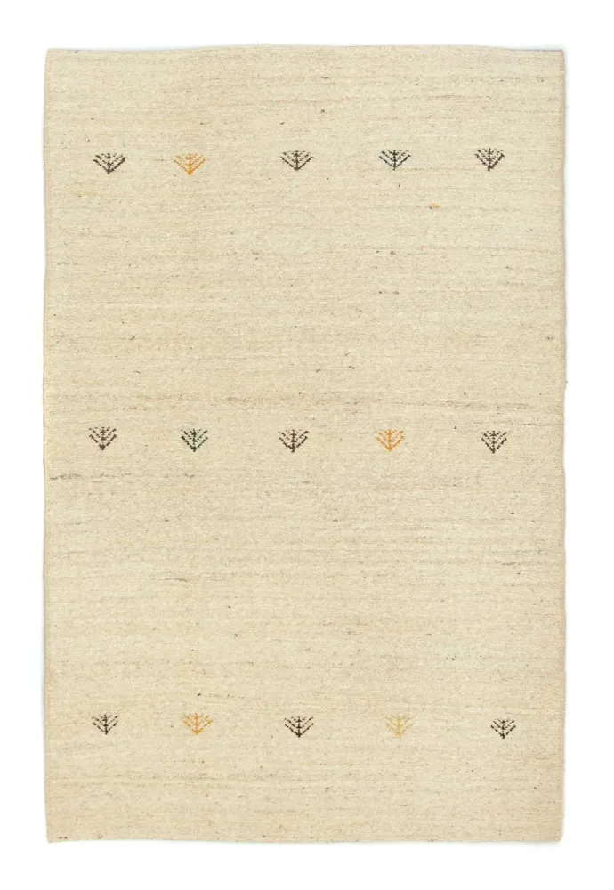 Gabbeh-teppe - persisk - 173 x 117 cm - beige